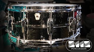 Video thumbnail for Ludwig Hammered Black Beauty Snare Drum 6.5x14 LB417K by 2112 PERCUSSION