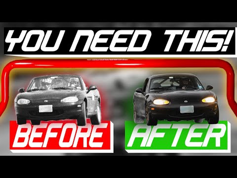 Sway Bars 101 | How They Work, How to Install, & Why you need them! | (99 NB Miata)