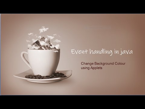 Change Background Color With Buttons Using Applets In Java Javatutorials Java Applets