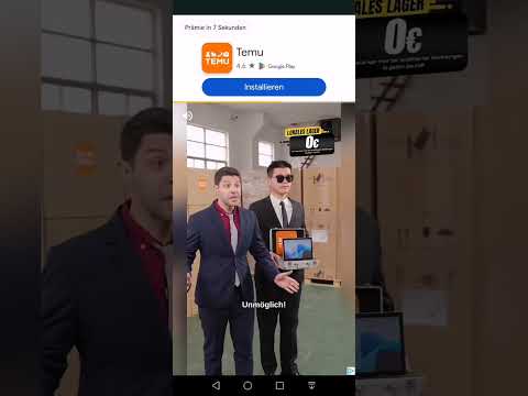 Temu Werbung - "Alles Gelogen"