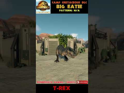 BIG EATIE! - Camp Cretaceous DLC - Jurassic World Evolution 2 - #shorts