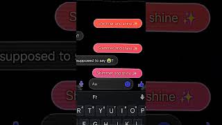 shimmer and shine ✨ | chat edit | nickelodeon #shimmerandshine #cartoon #chatedit