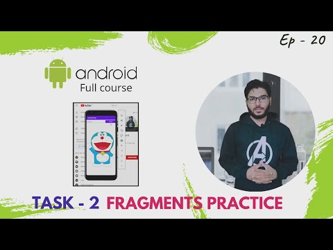 Fragments Practice (Task -2)  | Android Development tutorial in Hindi #20
