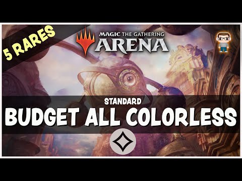 ALL COLORLESS - 5 RARE BUDGET STANDARD MTG DECK - (MTG Arena)