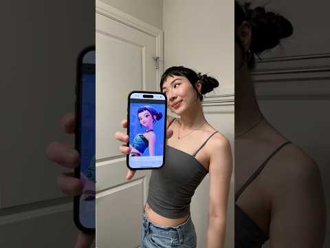 I tried Zoey’s hairstyle from K-Pop Demon Hunters! 🖤 Who should I try next?