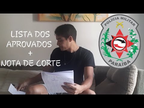 CONCURSO PM-PB 2023 | RESULTADO PRELIMINAR E NOTA DE CORTE