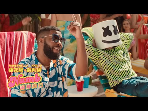 棉花糖 Marshmello & 凱利德 Khalid / 麻痺自己 Numb (中字MV)
