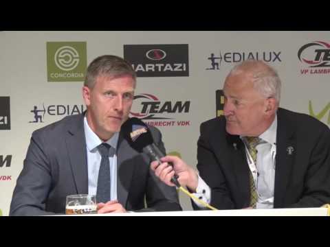 Persbabbel Runar Kristinsson na KSC Lokeren - KRC Genk