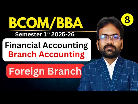 Financial Accounting Syllabus 2025 26 BCom 1st Year Semester 1st CWG for BCOM