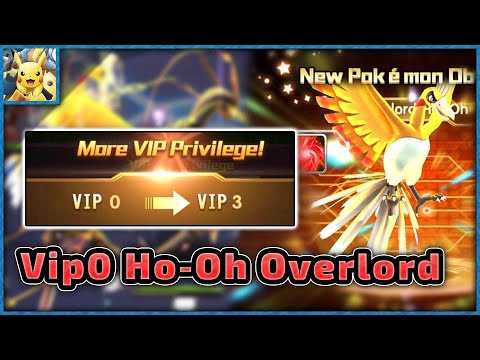 Vip0 Recharge & Overlord Ho-Oh! - Pokeland Legends