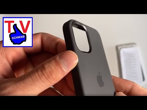 Apple iPhone 12 mini case MagSafe black unboxing Hülle Schutzhülle auspacken