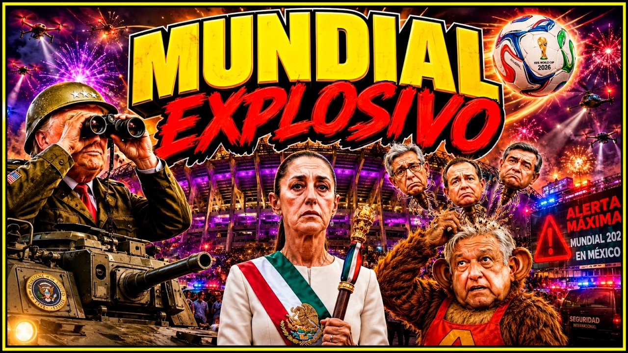 🔴 MÉXICO al BORDE del COLAPSO POLÍTICO y SOCIAL ⚽ ¿Será el MUNDIAL de FÚTBOL el PRINCIPIO del FIN? 🔥