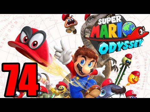 Super Mario Odyssey playthrough pt74 - A Surprising Fishing Trip