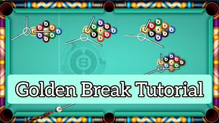 9 ball pool golden break tutorial | How to make golden break in 8 ball pool