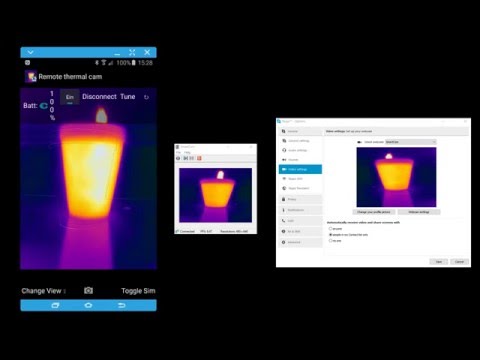 Remote thermal cam f. FLIR ONE