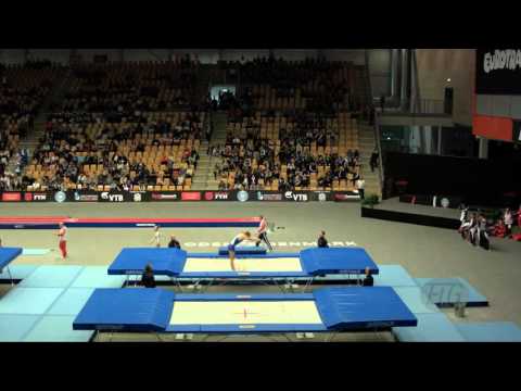 HANCHAROU Uladzislau (BLR) - 2015 Trampoline Worlds - Qualification TR Routine 2