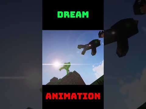 "Dream Animation Clutch vs Dream Boy" #clickbait #shorts