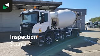 Scania P410 8X4 9m3 Liebherr HTM 904 FL mixer Steel suspension Big-Axle concrete mixer truck | Image 4 - Machineryline
