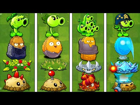 Tournament 8 Team Plant PRIMAL x CLASSIC xMODERN x FUTURE - Who Will Win? - Pvz 2 Battlez