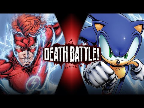 Flash VS Sonic (Wally West VS Archie Sonic) | DEATH BATTLE!