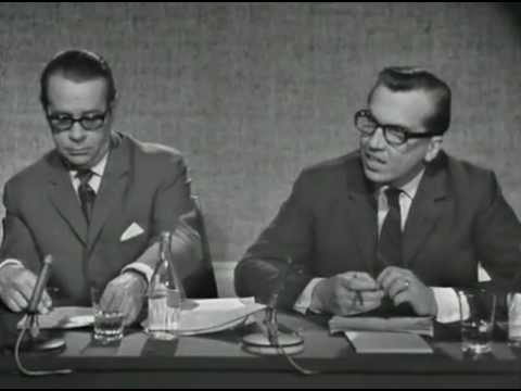 Valet 1968 - Gunnar Hedlund (C) frågas ut i SVT