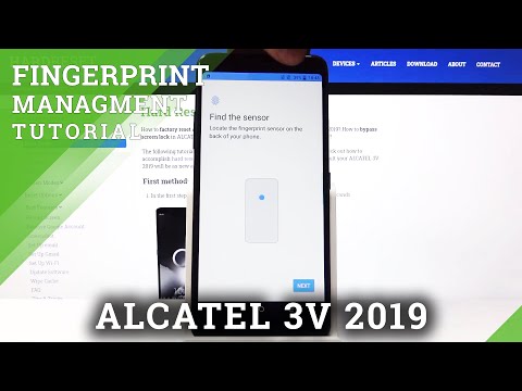 How to Add Fingerprint in ALCATEL 3V 2019 – Enable Fingerprint Lock
