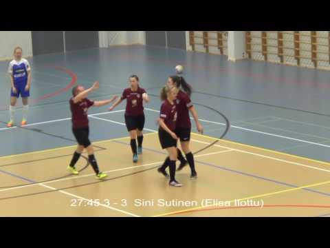 Naisten futsal-liiga 2016-2017 / FTK vs. Ylöjärven Ilves maalikooste 14.1.2017
