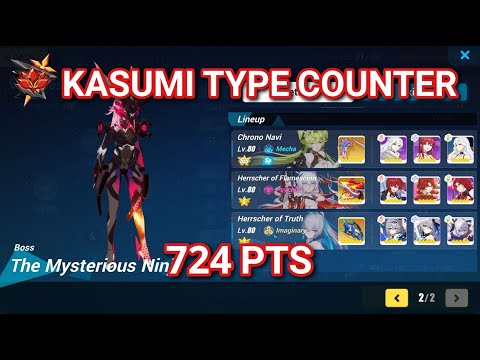 [HI3] EX RL Abyss Yae Kasumi (Type Counter) 433D - 724 PTS - HoF(S0)/CN/HoTR(S0) - No ELF