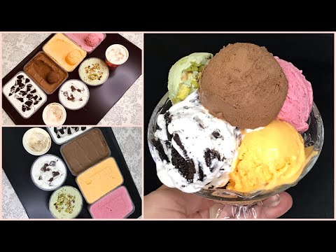 #آيس_كريم_ ألذ آيس كريم بيتي مع نكهات مختلفة