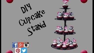 EASY DIY Cupcake Stand | Diy Dollar Tree Cupcake Stand