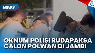 OKNUM POLISI Diduga Rudapaksa Calon Polwan di Depan 3 Polisi Lain di Jambi, Hotman Paris Ikut Soroti