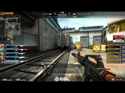 team vs. Playing Ducks | Gruppe A, EPS Summer 2014 | de_train