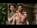 Male Massage Therapist Gives Chris A Relaxing Massage