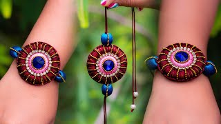 Raksha Bandhan Special | How to Make Silk Thread Rakhi at Home | Art with Creativity