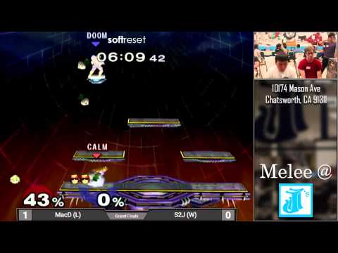 Melee at JJ's #20 - MacD (Peach) vs. S2J (Captain Falcon) - Grand Finals