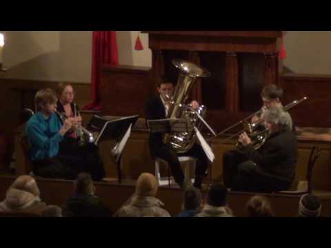 Tantasqua Brass at Old Sturbridge Village 12/23/2016