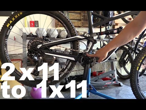 YT Jeffsy AL2 - 2x11 to 1x11 "conversion"