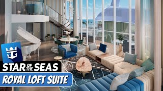Star of the Seas | Royal Loft Suite Walkthrough Tour | Royal Caribbean 2025 | 4k