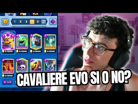 IS THIS THE BEST EVOLVED KNIGHT DECK?! LET'S TRY IT TOGETHER! CLASH ROYALE ITA