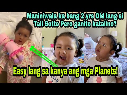 Bunso Ni Vic Sotto Na Si Tali Grabe Ang Katalinohan Sa Edad Na 2! Pauleen Luna Proud Mom Video
