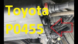 Causes and Fixes Toyota P0455 Code: Evaporative Emission Control System Leak Detected (gross leak)