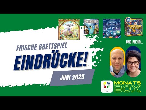 Board game monthly box of the board game box June 2025