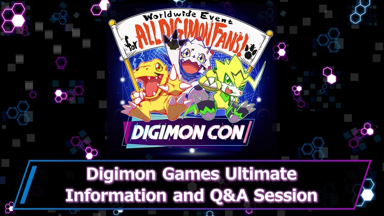 DIGIMON CON Digimon Games Ultimate Information and Q&amp;amp;amp;A Session 《English ver.》