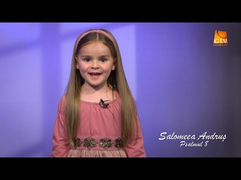 Salomeea Andruș - Psalmul 8
