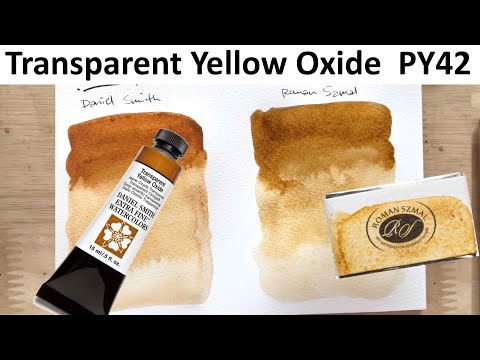 Daniel Smith vs Roman Szmal - Transparent Yellow Oxide PY42