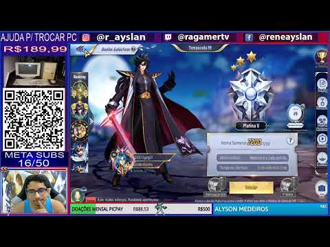 AJUSTE DE COSMOS E POSICIONAMENTO COMPS PVP - SAINT SEIYA AWAKENING