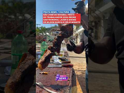 SÃO JOSÉ DO GOIABAL: CHURRASCO LIBERADO E SHOWS MARCAM FESTA DO TRABALHADOR 2026