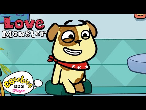 壞主意小狗的有趣時刻｜愛情怪獸｜CBeebies。 (Bad Idea Puppy's Funny Moments | Love Monster | CBeebies)