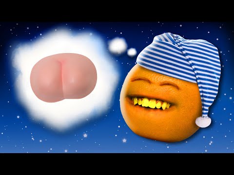 惱人的橙子--睏倦的超級短片! (Annoying Orange - Sleepy Supercut!)