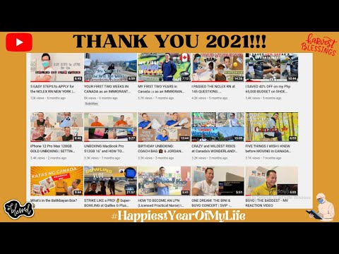 2021's TOP 10 MOST WATCHED on my Channel @MonsieurCelso 🎥